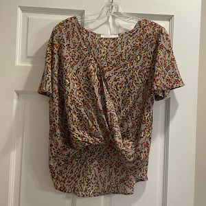 Printed fold over top